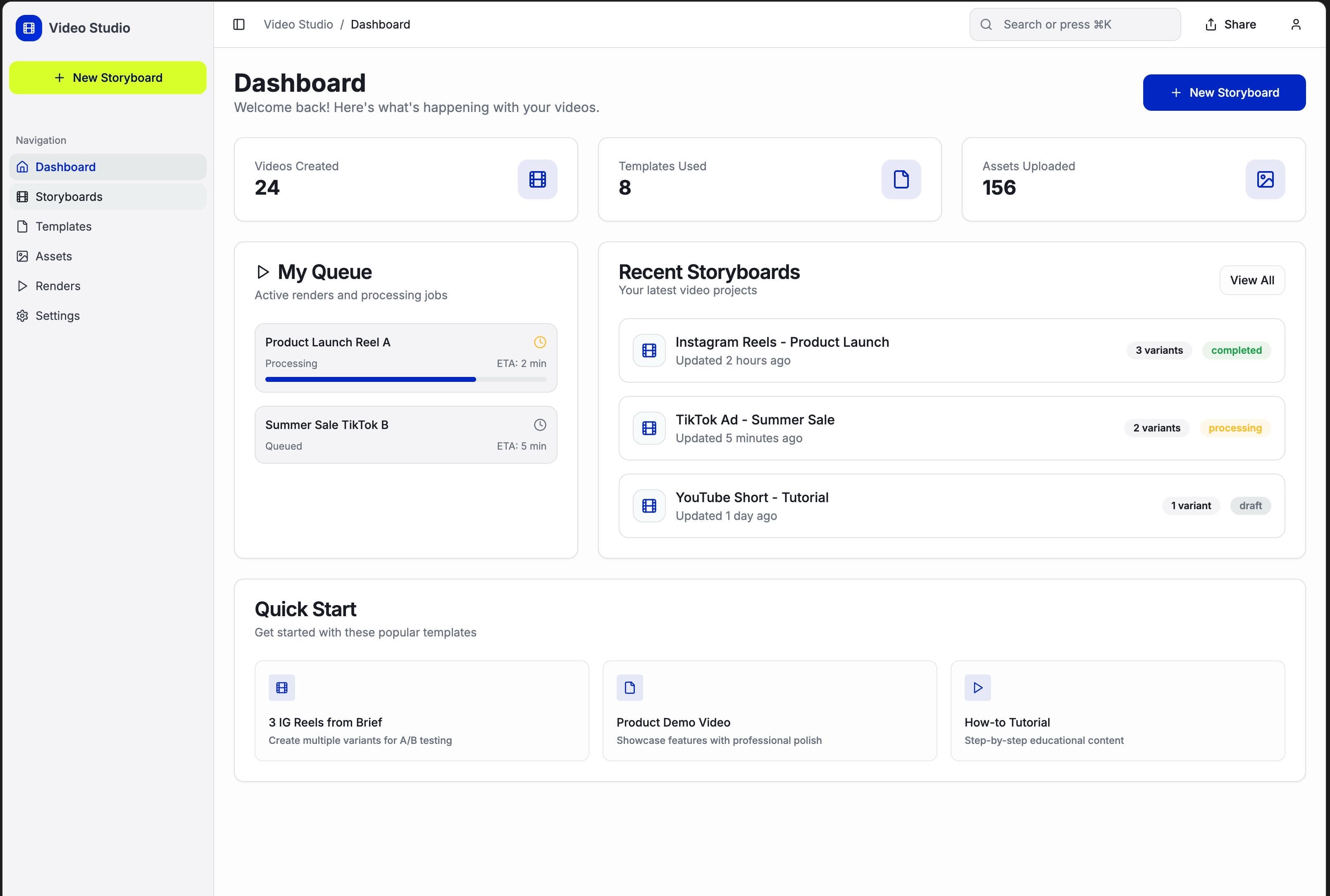 AI Video Creation Tool